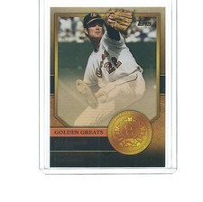 2012 TOPPS BASEBALL GOLDEN GREATS JIM PALMER #GG-84