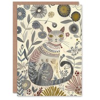 Rustikal Wildblumenfeld Hell Blumen Geburtstagskarte