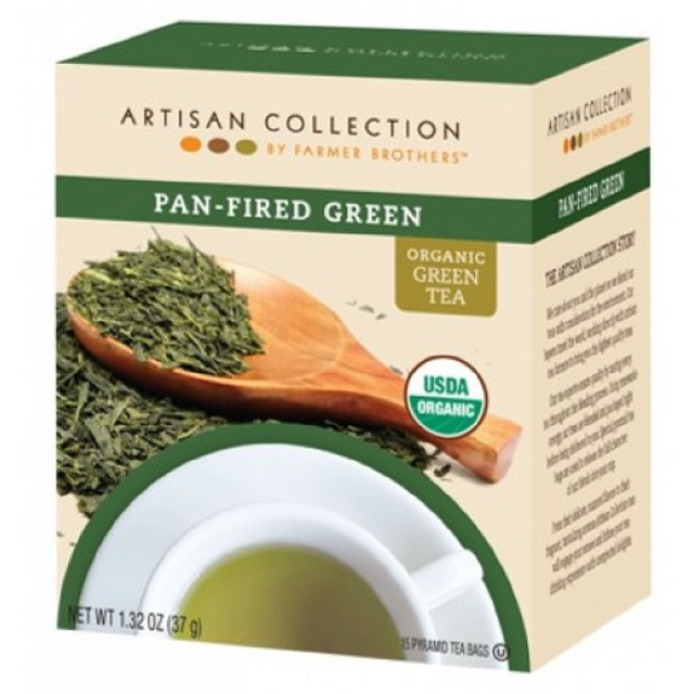 Green Tea Pan Fired Tea, 1/15 ct box Farmer Brothers Artisan eBay