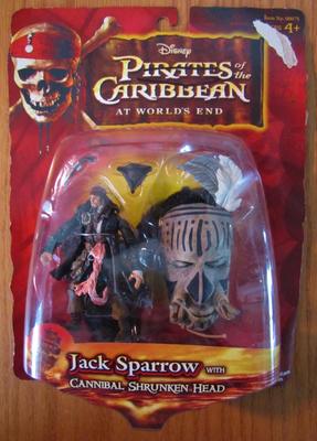 Disney Pirates of the Caribbean JACK SPARROW ACTION FIGURE TOY NEW