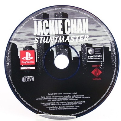 Sony Playstation 1 PS1 PAL Jackie Chan Stuntmaster Sehr Gut