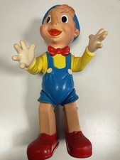 Pupazzo Colorato da Collezione Pinocchio Realizzato da Ledra Plastic Anni '60