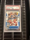 Panini 2016 Donruss League Leaders Insert #6 Tom Brady Carson Palmer PSA 10