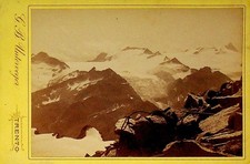 Group of'Adamello taken from the Cima della Presanella.