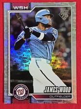 2026 Topps JAMES WOOD #349 Opening Day Foil Celebration Box SP Nationals