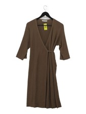 Everlane Wrap Midi Dress XXS in Green