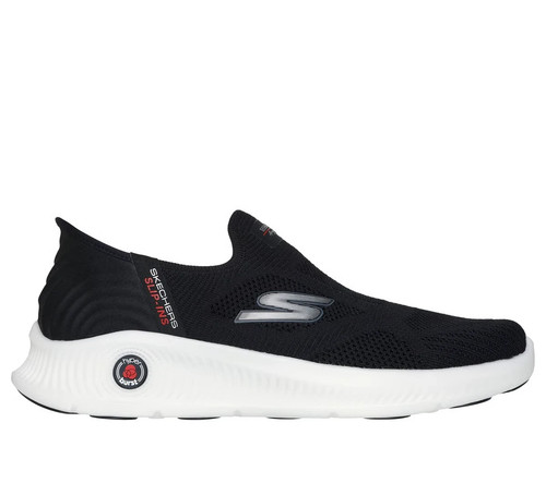 Men's Skechers Shoes Arch Fit Wide Slip Ins Go Walk Black Comfort ...