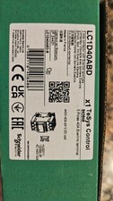 NEW IN BOX Schneider Electric LC1D40ABD TeSys Deca 3-pole contactor