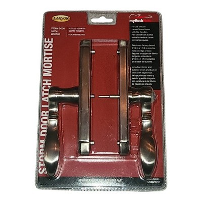 Larson Storm Door Latch Mortise Handle Lock Nickel Silver CH3021701