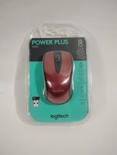 Logitech Power Plus M525 Wireless Mouse, Red. Brand NEW Sealed