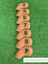 Camel Brown Iron Set Headcovers 4-P