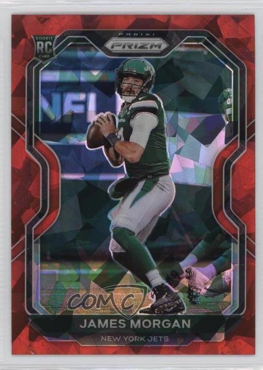 2020 Panini Prizm Rookie Red Ice Prizm James Morgan #356 e9p