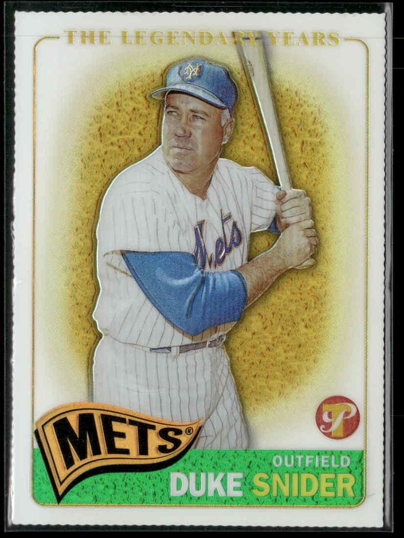 2005 Topps Pristine Legends Duke Snider Gold Refractor #/65