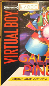 Nintendo Virtual Boy Software Galactic Pinball With Box New Unopened 1995 Japan