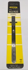 General Tools Stainless Steel Rule Flexible Metric Graduated MM & .5mm 300mm USA