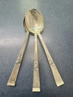 Lot Of 3 - Reed & Barton STERLING SILVER Spoons - 6 1/2" Long - 143.8 Grams