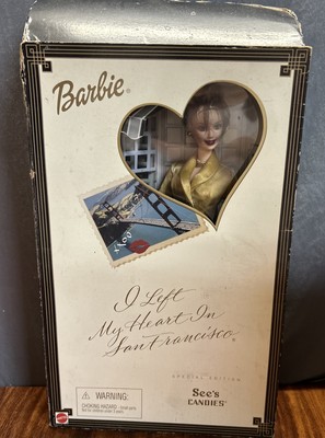 Barbie Doll I Left My Heart in San Francisco See's Candies 2001 Mattel 53487