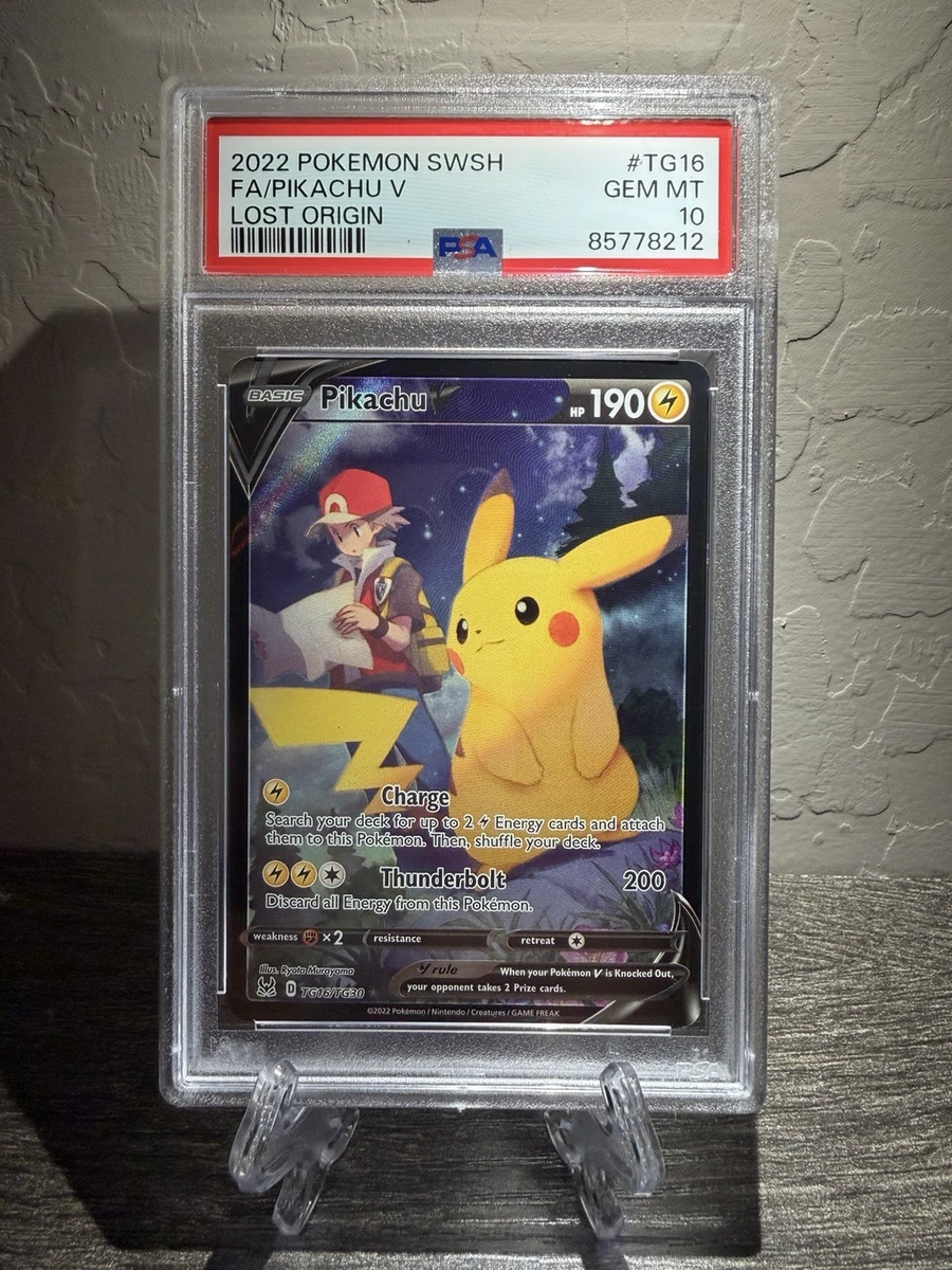 25+ Pokémon TCG Ultra Rare Pikachu Grade 10 Individual Collectible