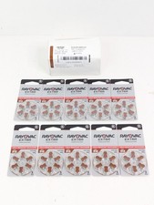 Rayovac EXTRA 312 Brown Hearing Aid Batteries 312CR-6XEUS Exp 05/2029 60 Pack