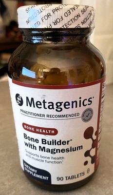 SEALED METAGENICS Bone Builder with Magnesium 90 tablets