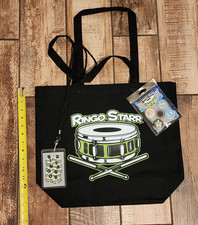 2026 RINGO STARR VIP TOUR MERCH TOTE BUTTONS LANYARD Sir Richard Starkey Beatles