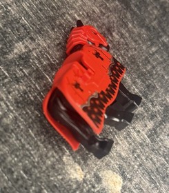 LEGO Horse Armored Red Barding From Set 70402 Gatehouse Raid Black Dragon Heads