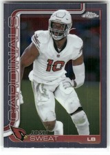 2025 Topps Chrome Football Josh Sweat #10