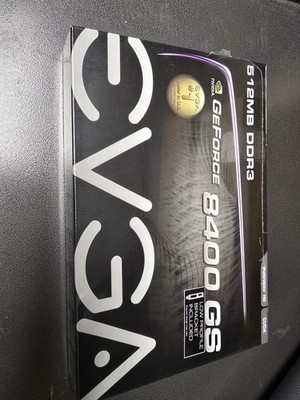EVGA Nvidia GeForce 8400 GS, 512MB DDR3, PCI-E 2.0 Graphics Card Low Profile