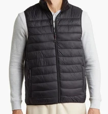 HAWKE & CO NTW Down Puffer Vest Men's XL Packable Navy PRO SERIES H2O Resistant 