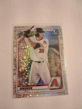 2020 Bowman Draft Chrome Sparkle Refractor AJ Vukovich #BD-150
