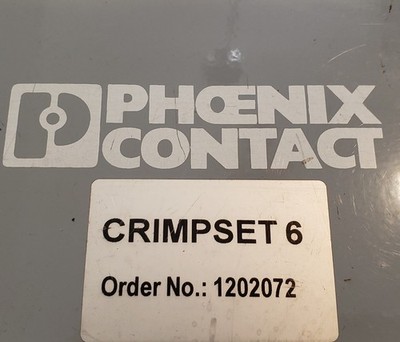 Phoenix Contact Crimp Set 6 with Ferrule Crimping Tool & Wirefox 6 As Shown.