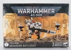 Warhammer 40K: T'au Empire- Broadside Battlesuit 56-15 - 3 Miniatures
