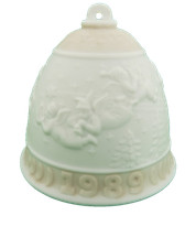 Lladro Christmas Bell 1989 Campanita Navidad Porcelain No 5.616 Boxed
