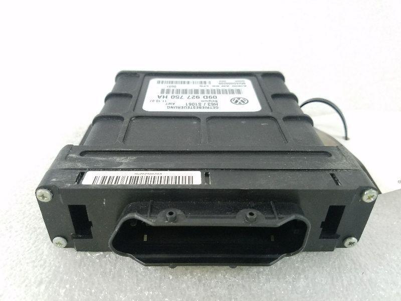 2008 PORSCHE CAYENNE Control Unit Part Number 09D 927 750 HA 2008 PORSCHE CAYENNE Control Unit Part Number 09D 927 750 HA