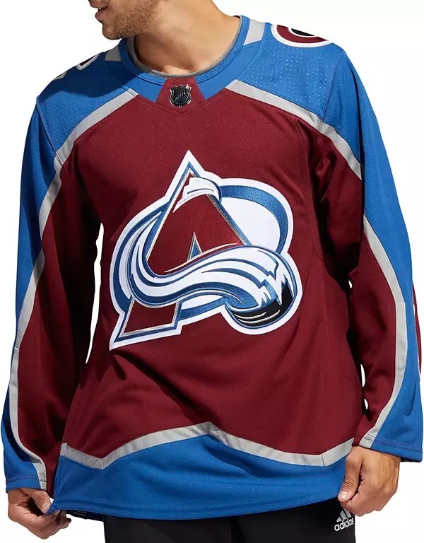 Adidas Colorado Avalanche PrimeGreen Authentic Home Blank Jersey