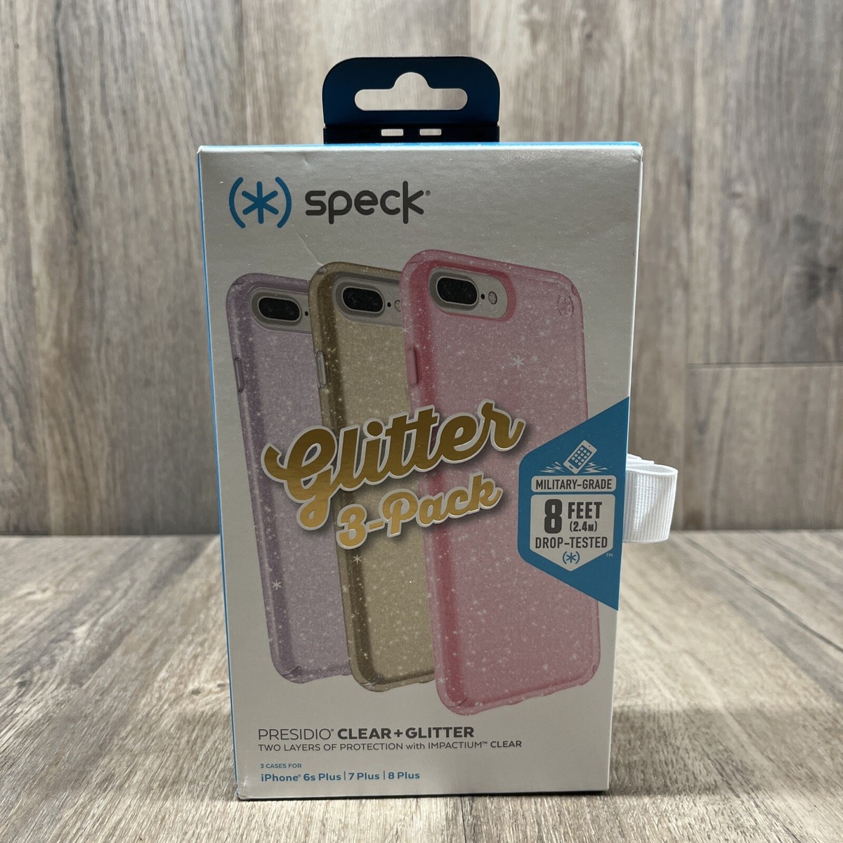 Speck Presidio Glitter Case for iPhone Plus, Plus, Plus