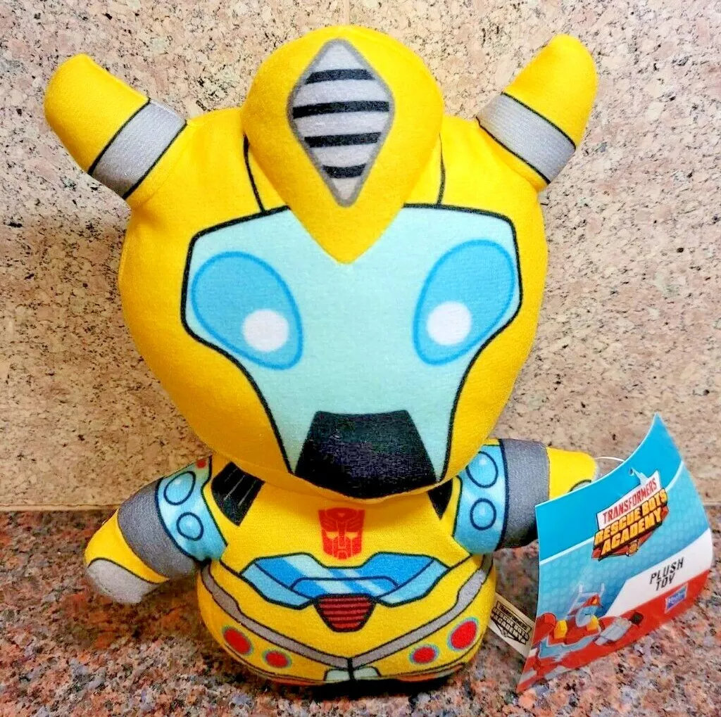 NEW Transformers Rescue Bots Academy Bumblebee Plush Toy Doll