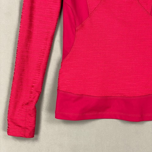 Pearl Izumi Hoodie Womens Small Pink Flash Pullover Long Sleeve Lightweight - Picture 13 of 14