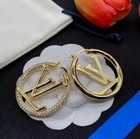 2.00Ct Round-Cut Lab Created hoop Earring 14K Yellow Gold Plated 925 Silver