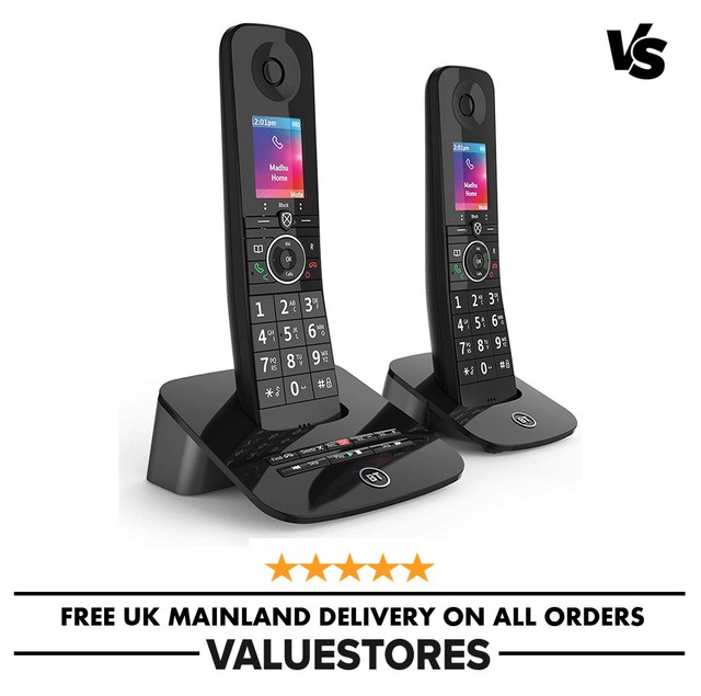 BT 090631 Premium Cordless Home Phone Two Handsets for sale online eBay