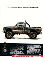 1994 Chevrolet Pickup Vintage 4 X 4 STP Original Print Ad 8.5 x 11"