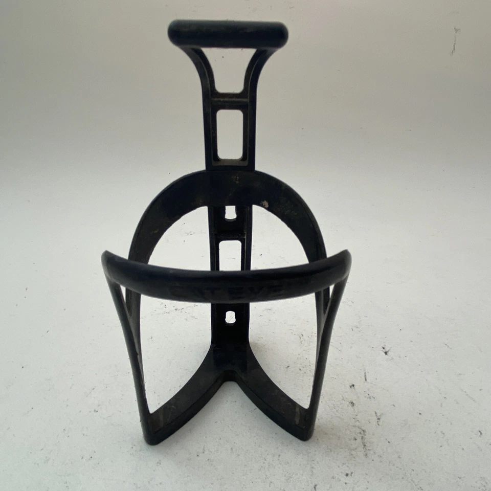 Jaula para botellas de agua Cateye de colección de plástico negro carretera MTB ojo de gato BC-100 A33 Foto 3 de 4