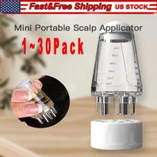 Mini Portable Scalp Applicator Liquid Comb Hair Roots Massage Medicine Comb Hair
