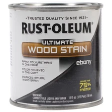 Rust-Oleum 2603-71131 Ultimate Wood Stain, 8-Ounce, Ebony