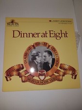 "Dinner at Eight" Extended Play Laserdisc LD Black and White MGM/UA Home Video