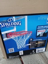 Spalding Slam Jam Basketball Rim Replacement Rim, Color Red Local Pickup ohio