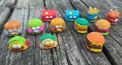 GROSSERY GANG Series 3 Gross Greasies 12 Figures Lot Burger Taco