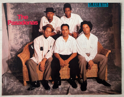THE PASADENAS - 1992 Full page UK magazine poster