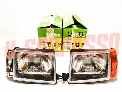 Right + Left Headlight Headlight Groups Autobianchi Y10 VALEO