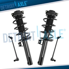 Front Struts with Coil Springs Sway Bars Kit for 2009 - 2017 Volkswagen Tiguan